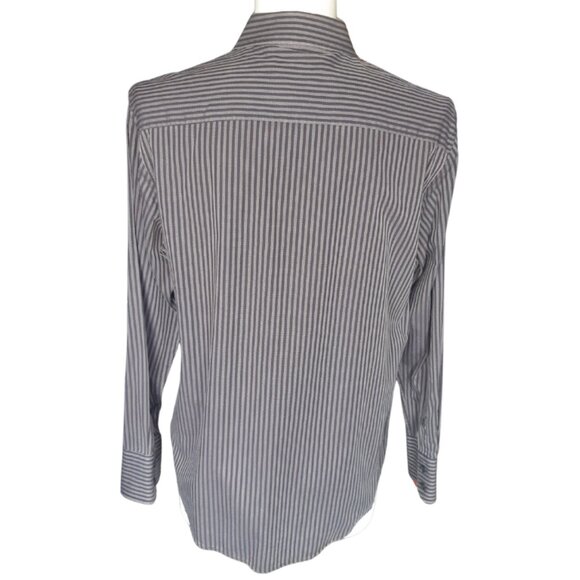 INC International Concepts SZ M Bengal Striped 100% Cotton Men's Button Up Shirt - Picture 2 of 15